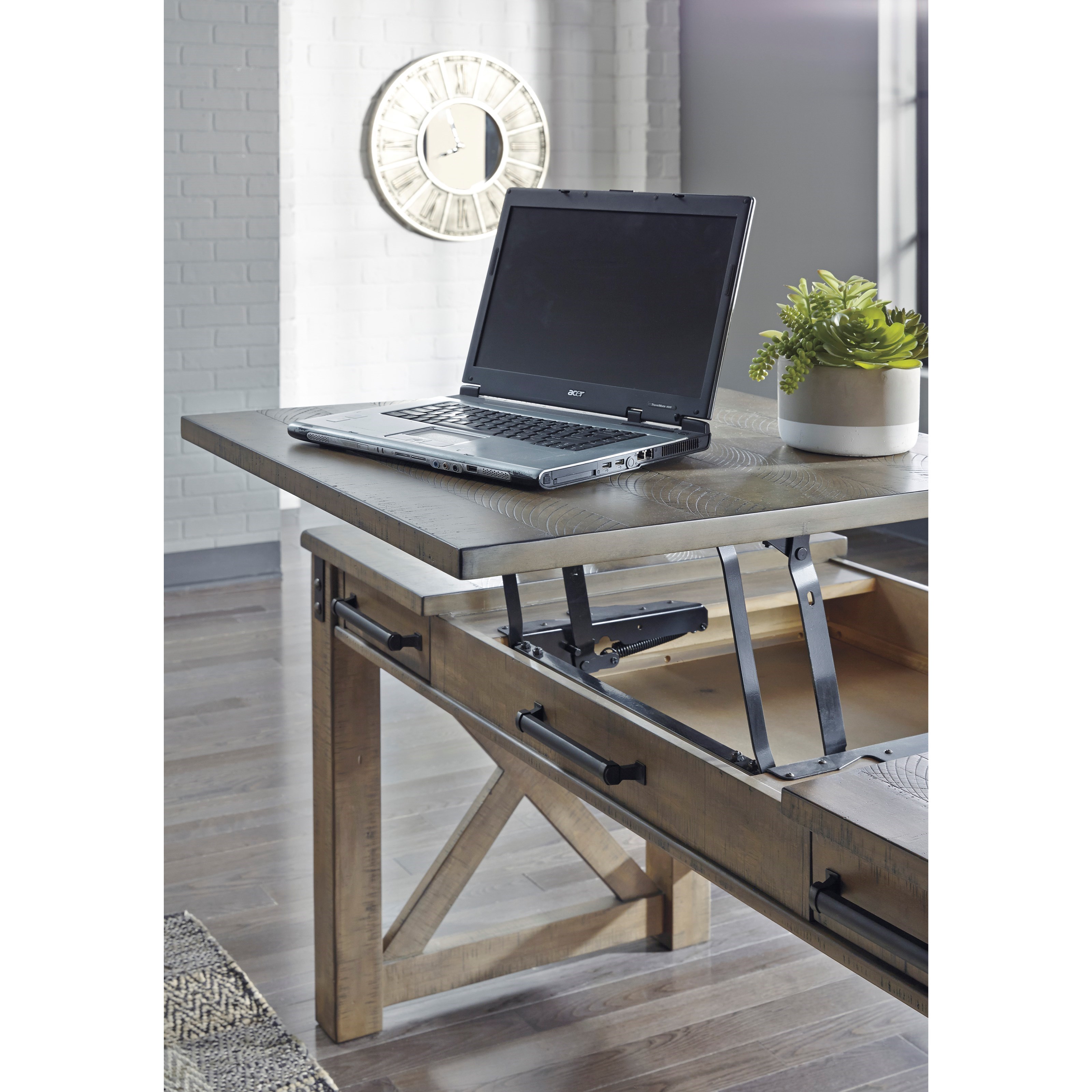Ashley furniture standing desk top
